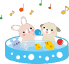 水あそび